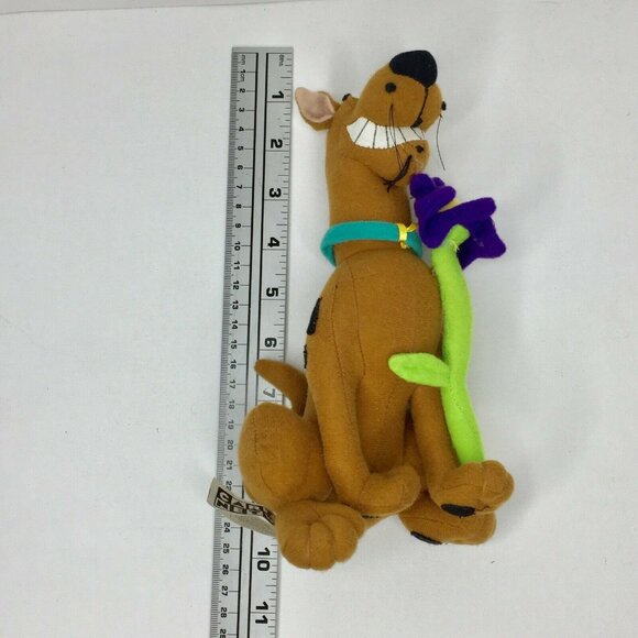 Scooby-Doo Cartoon Network 10" Plush Stuffed Animal Brown & Purple Dog Dane - Picture 6 of 6